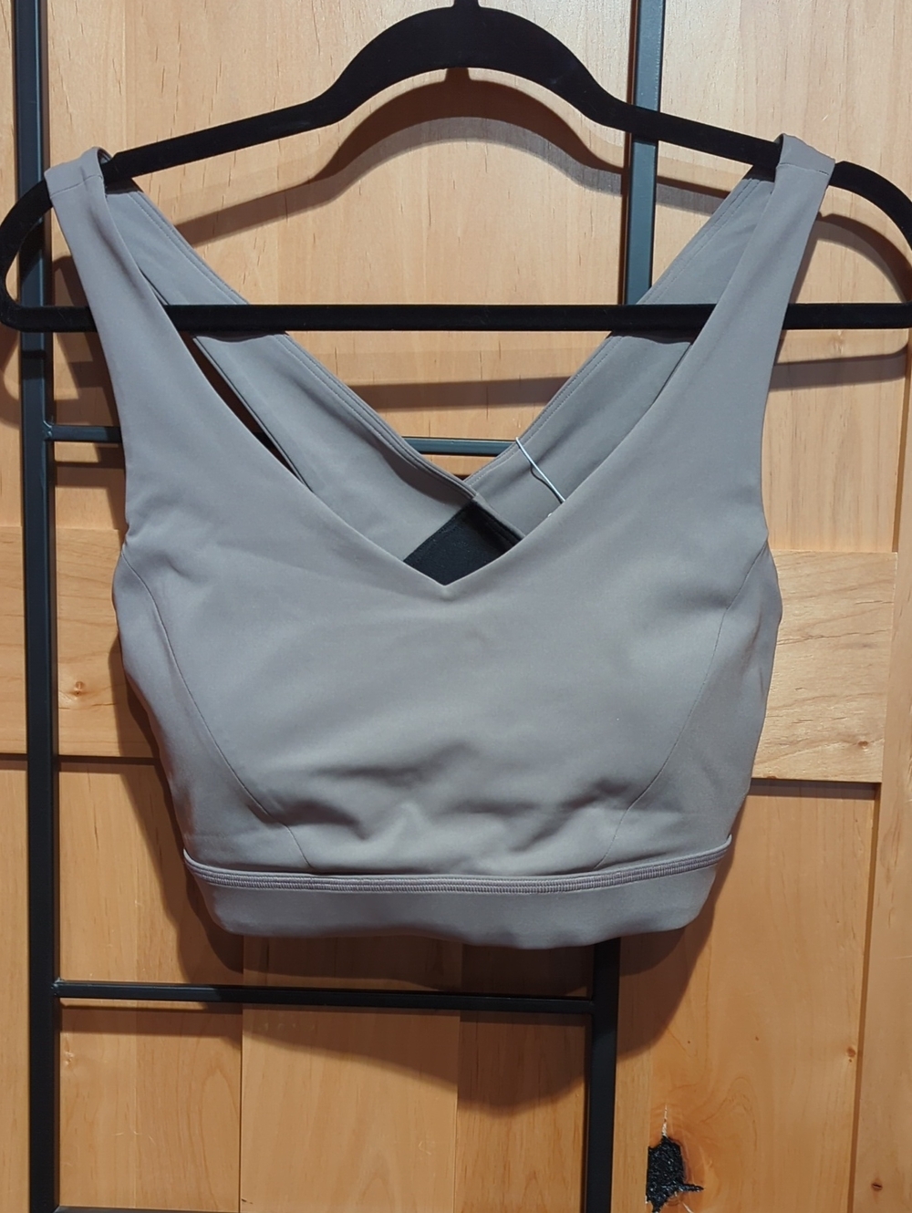 Lululemon NEW Envital Bra B/C Cups Medium Support Tan/Beige Sz 14